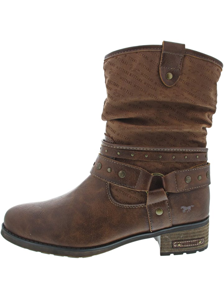 Stiefelette Braun