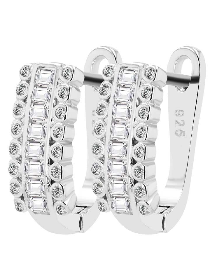 Damen Ohrringe aus 925 Silber in silber