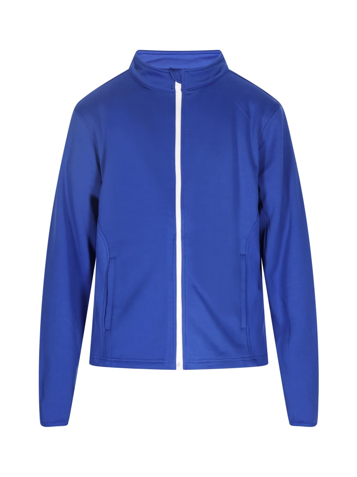 Herren Jacke in Königsblau Weiss