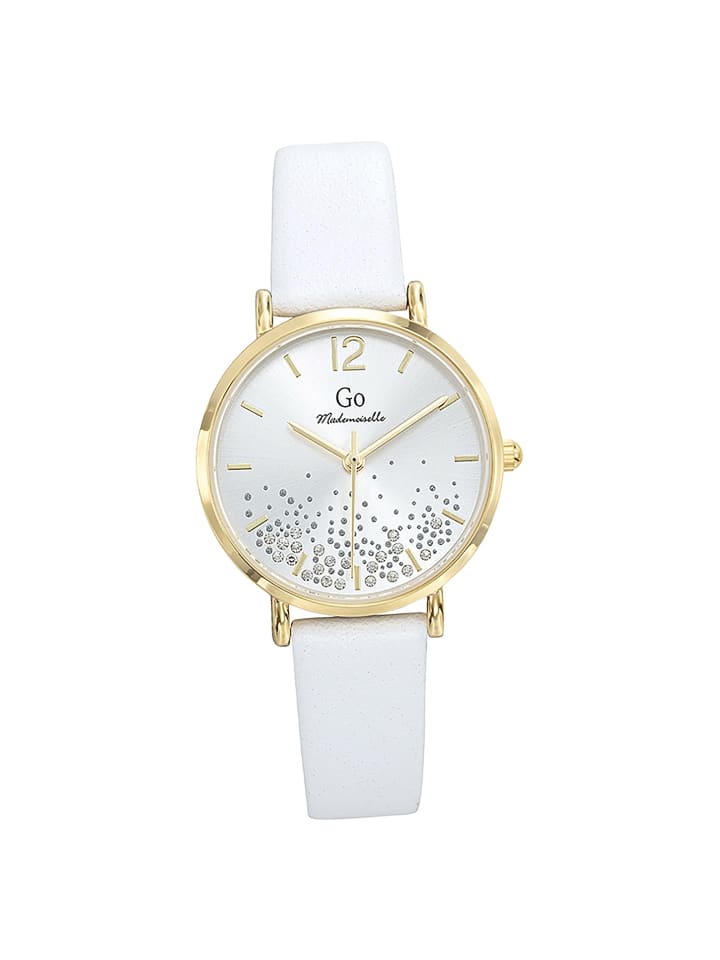 Armbanduhr-Analog weiß mittel (ca. 32mm) Girl Only Mademoiselle