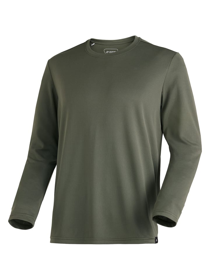 Langarmshirt MS FAV Long Tee M in Grün2050