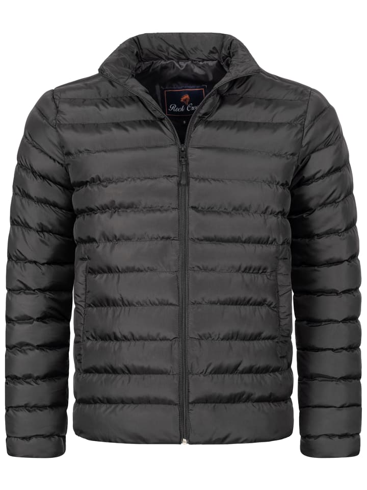 Steppjacke in Schwarz