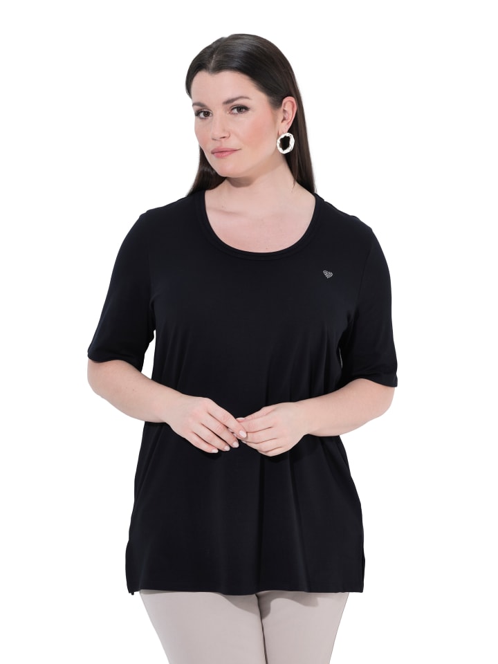 Shirt in schwarz