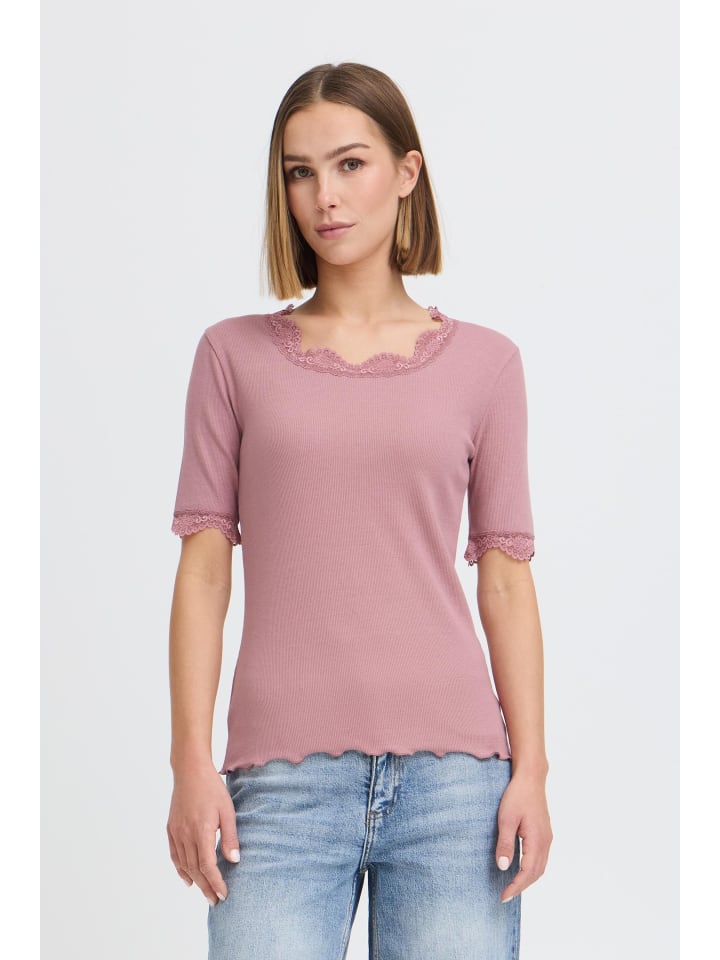T-Shirt OXNSuna in Rosa
