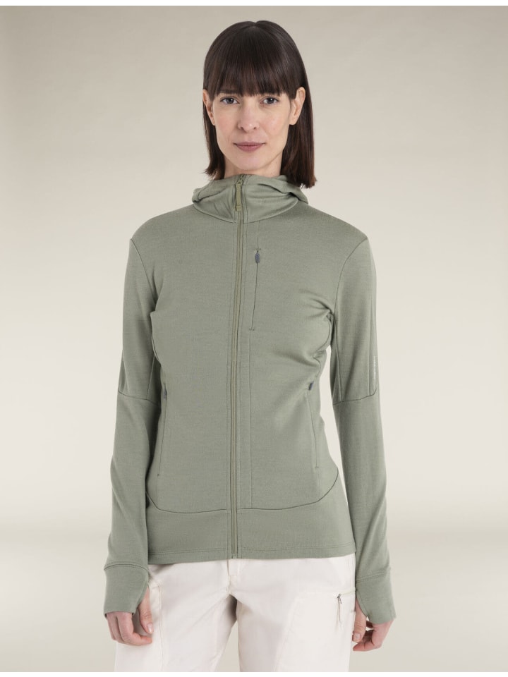 Fleecejacke in grün