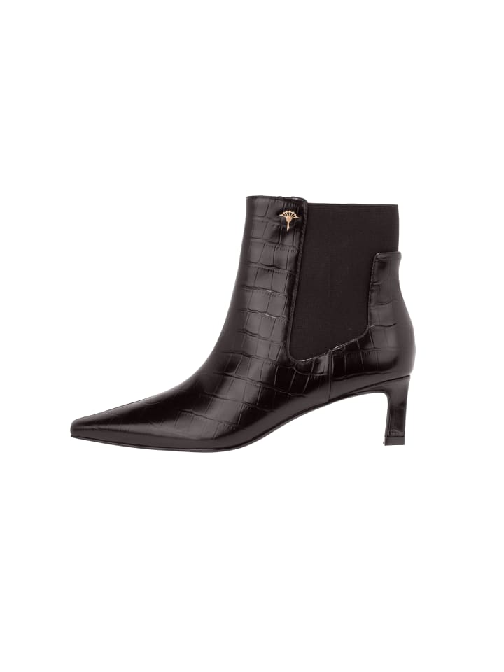 Stiefel 'Coccodrillo Tia in Dunkelbraun'