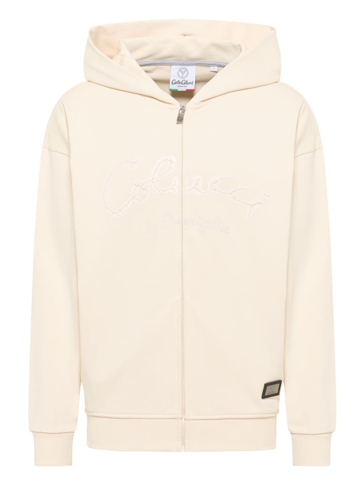 Kapuzensweatjacke Drasigh in Beige