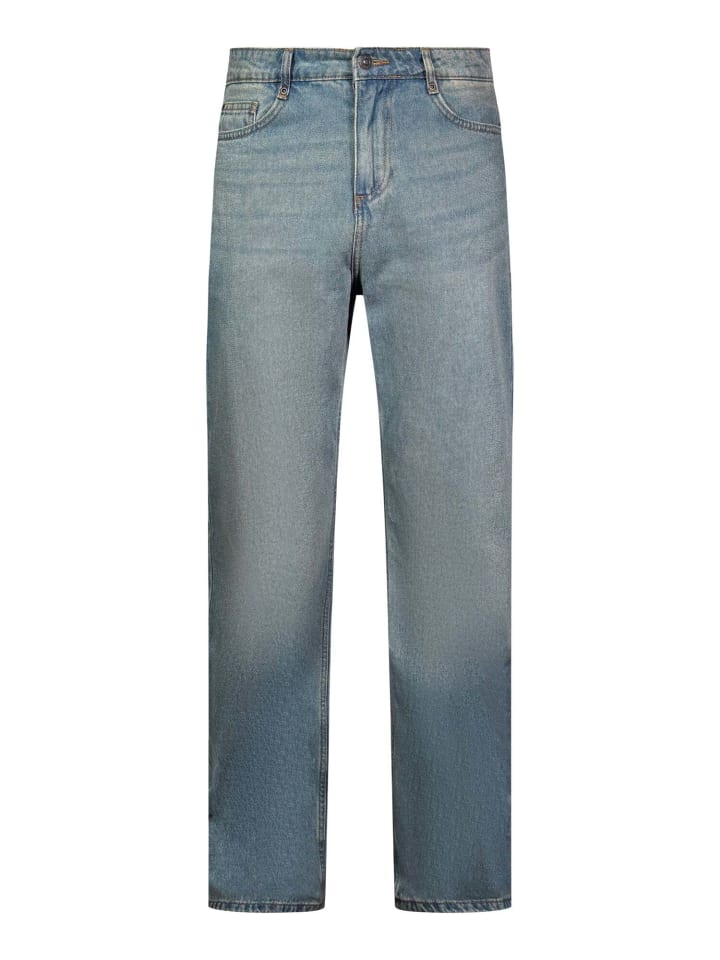 Jeans Loose Fit - Loose Fit - in Washed Vintage Blue