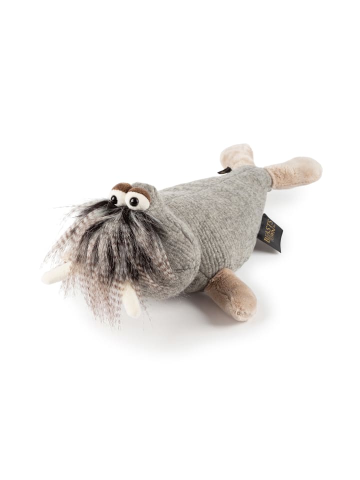 Kuscheltier Hipster Hip, BeastsTown in grau/braun