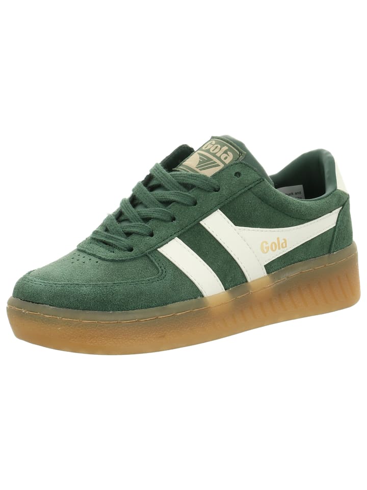 Sneaker Low in grün