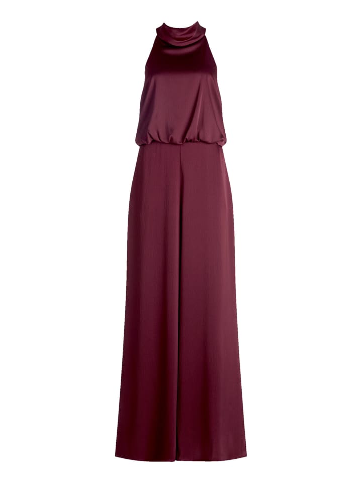 Jumpsuit mit Taschen in Deep Dahlia