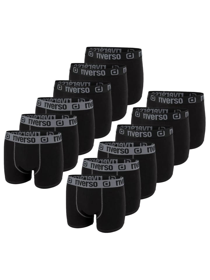 Trunk RIVOle 12er Pack regular/straight in Schwarz