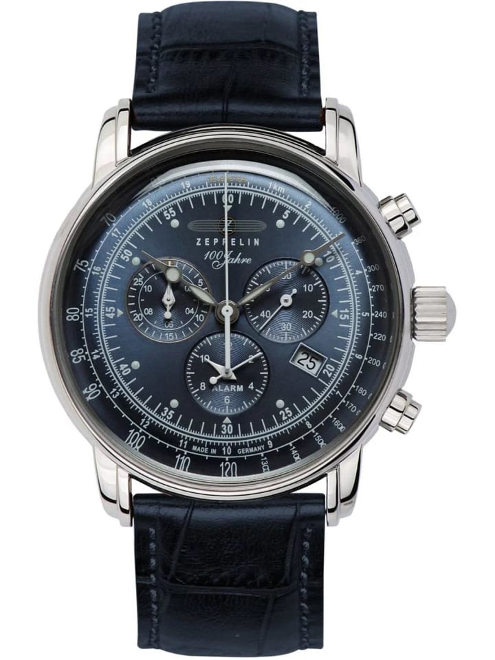 Uhr in Blau