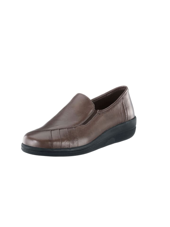 Slipper in taupe