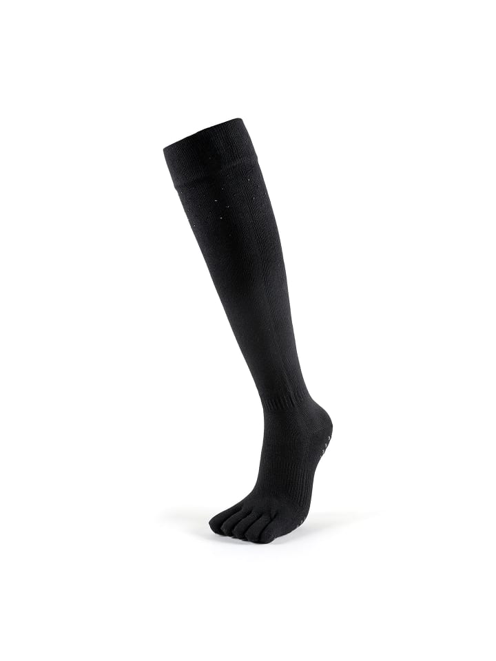 Diamond Yoga/Pilates Zehensocken mit Strasssteinen -Rutsch Schwarz