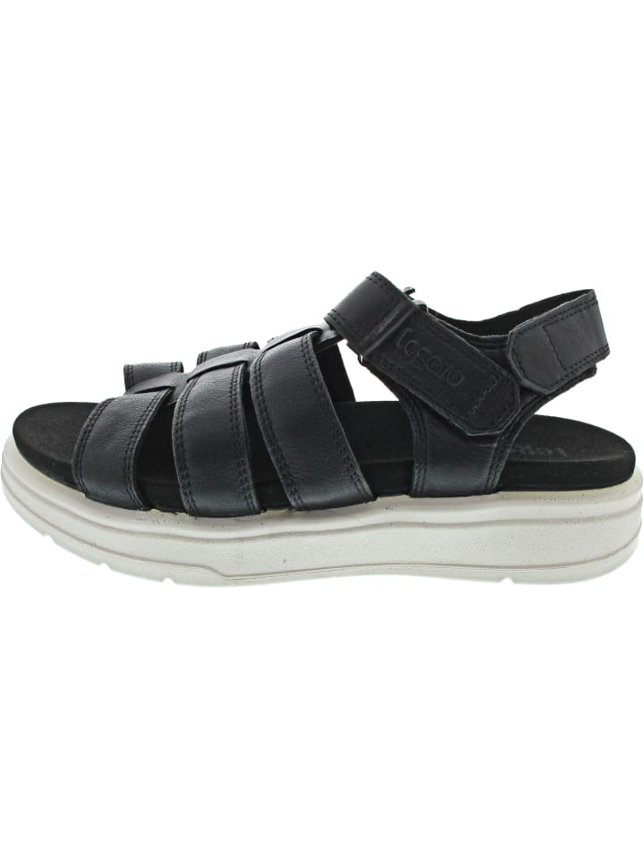Sunwalker Sandale Schwarz