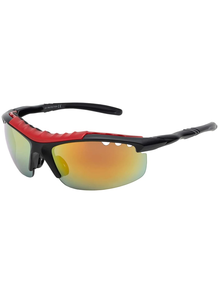 Herren Sonnenbrille in Rot