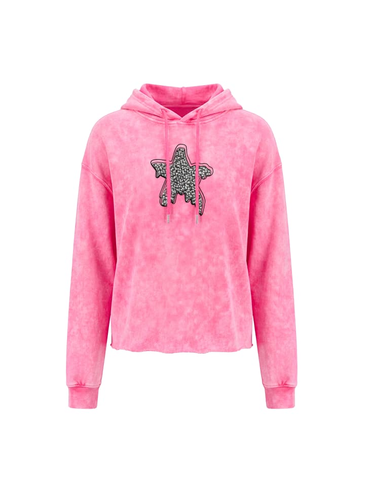 Women Hoodie in Pink
