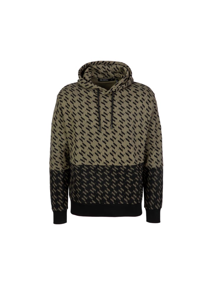 Kapuzenpullover 705109 in dunkelgruen