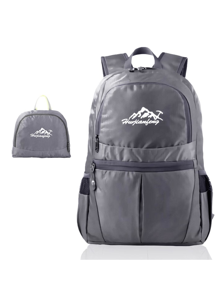 Faltbarer Rucksack - 36L in Grau