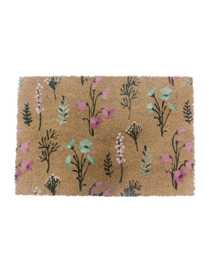 Fußmatte "Blumen 1" in Mehrfarbig - 60 x 40 cm