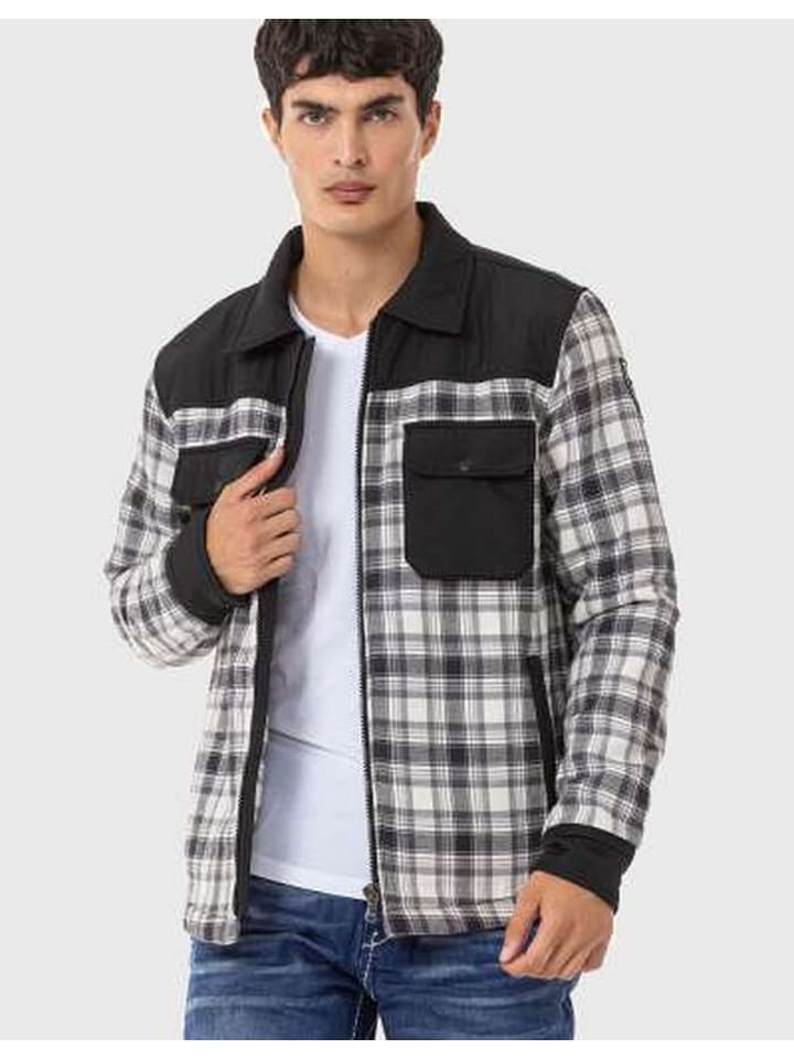 Sweatjacken in BLACK-GREY