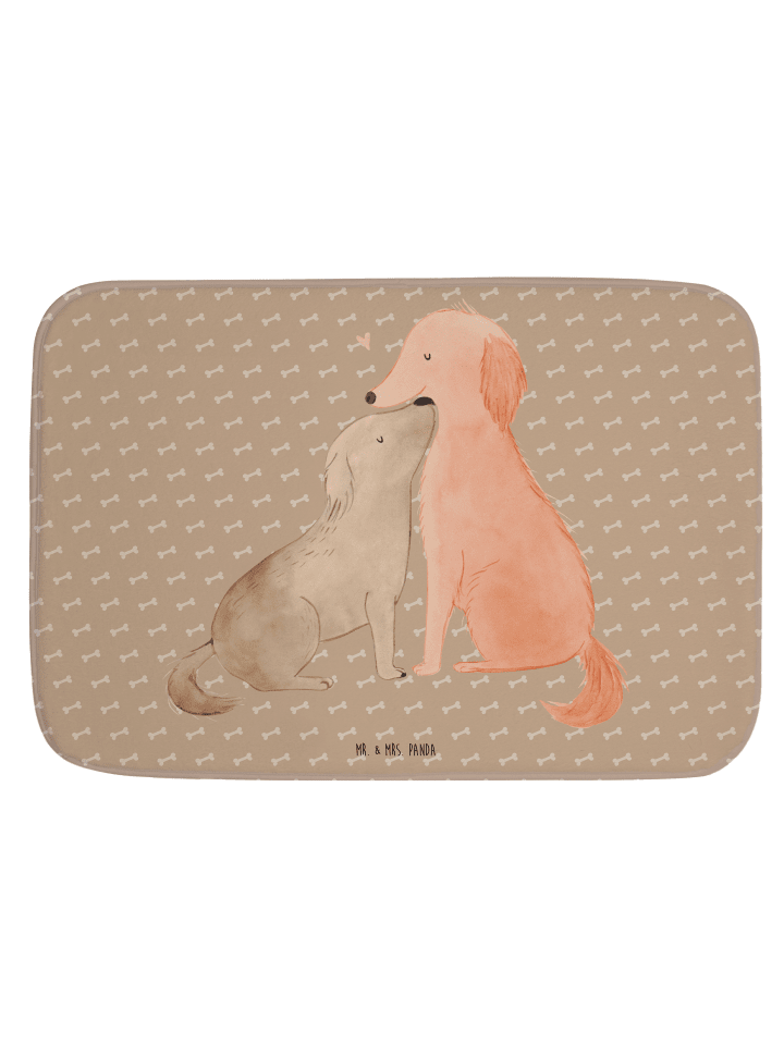 Badeteppich Hunde Liebe ohne Spruch in Hundeglück