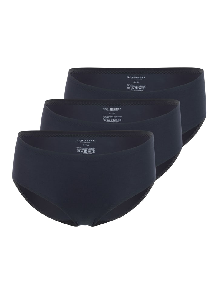 Panty Invisible Soft in Schwarz