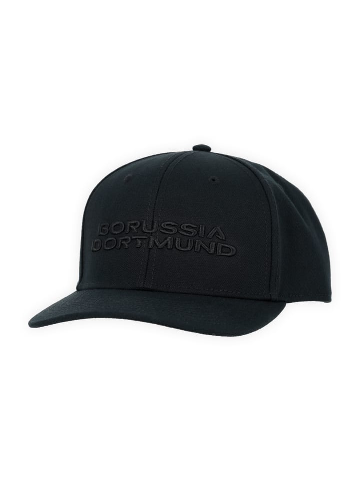BVB Snapback schwarz in schwarz
