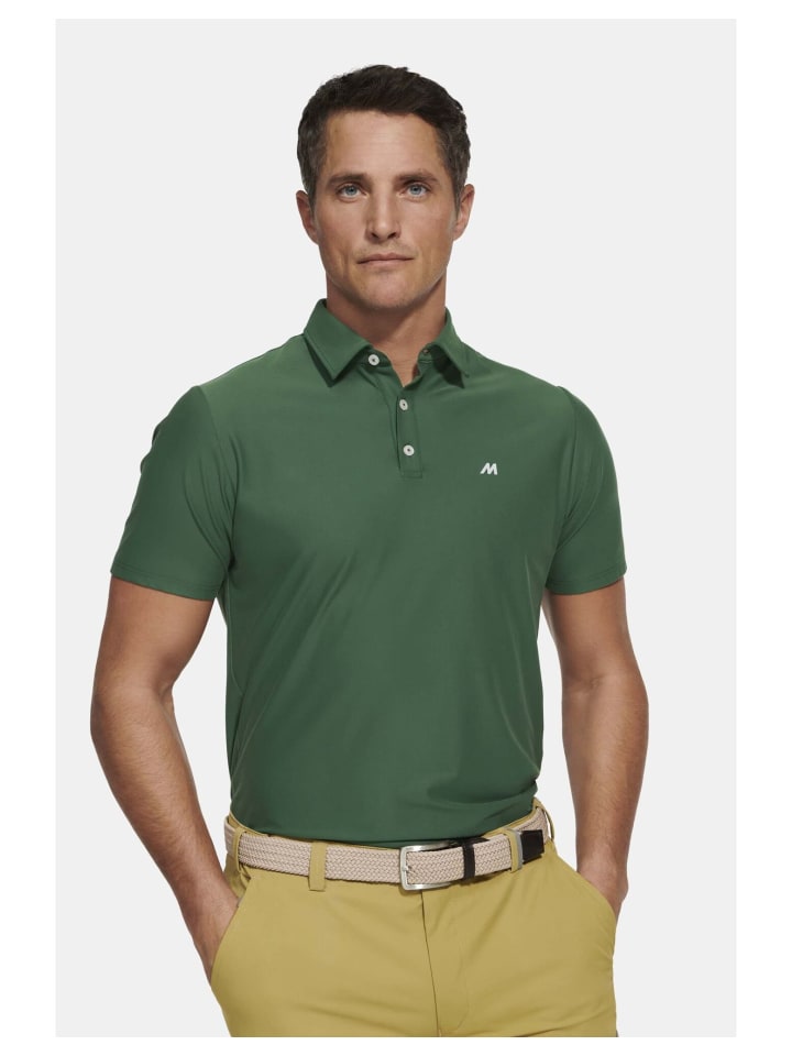 Poloshirt Tiger in green