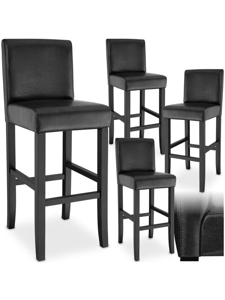 Bistrostuhl, Sitzhöhe gepolstert mit Rückenlehne, 76 cm