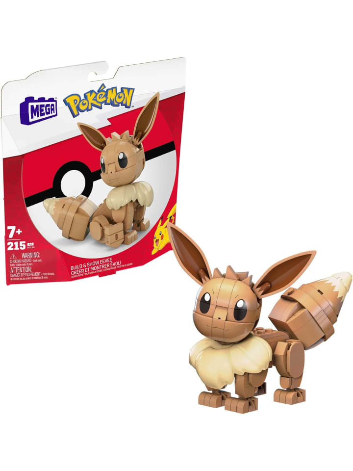 MEGA HDL84 Mega Construx Evoli Pokémon Baukasten Konstruktionsspielzeug 7+