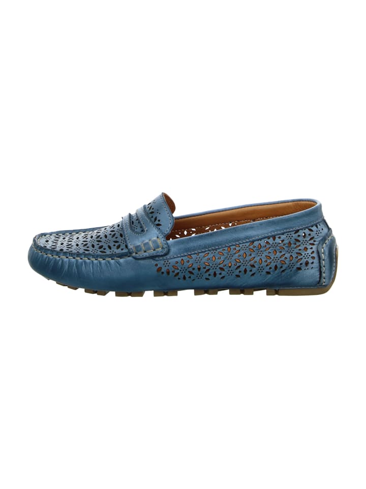 Komfort Slipper in Blau