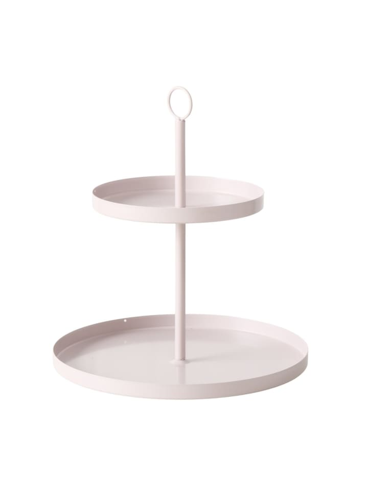 Etagere Samina aus Metall in beige