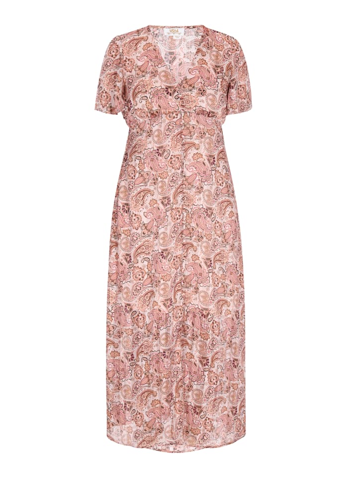 Women Dress in light rose multicolor