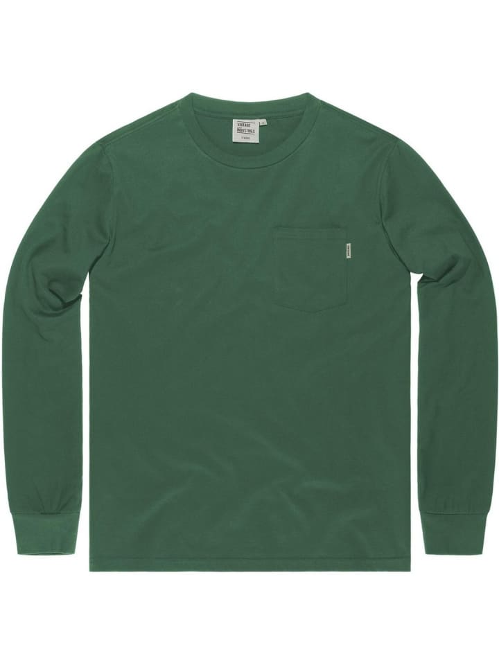 Longsleeve in Grün
