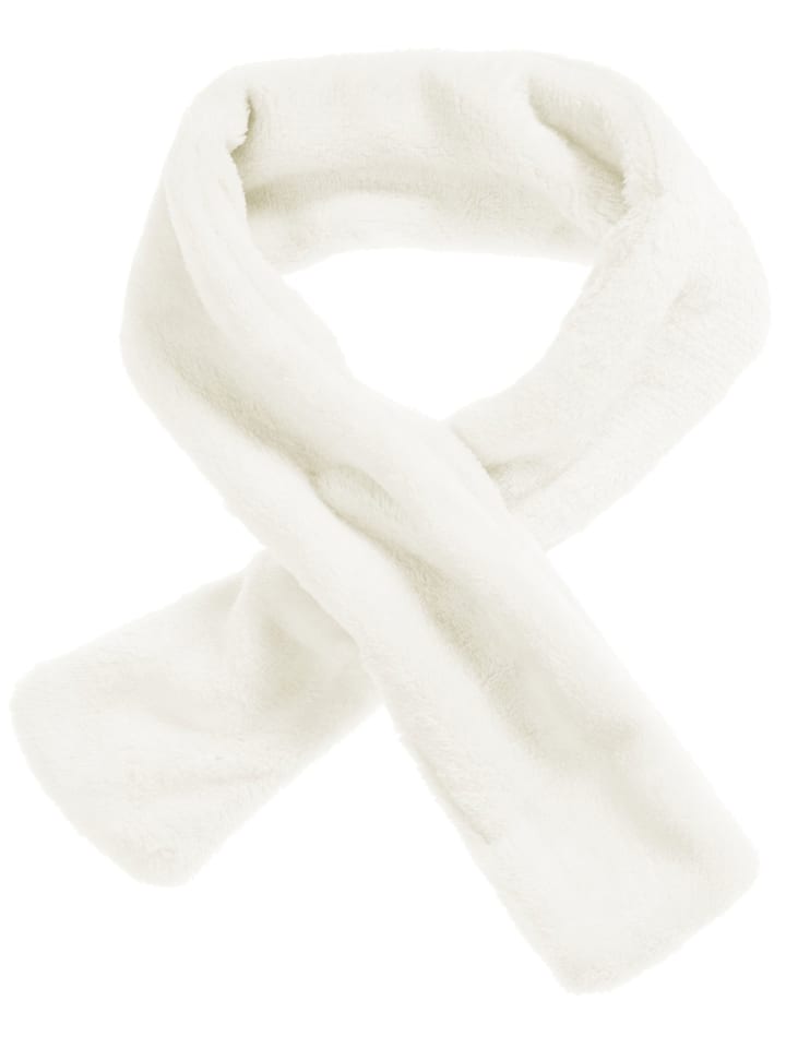 Kuschel-Fleece-Steckschal in Natur