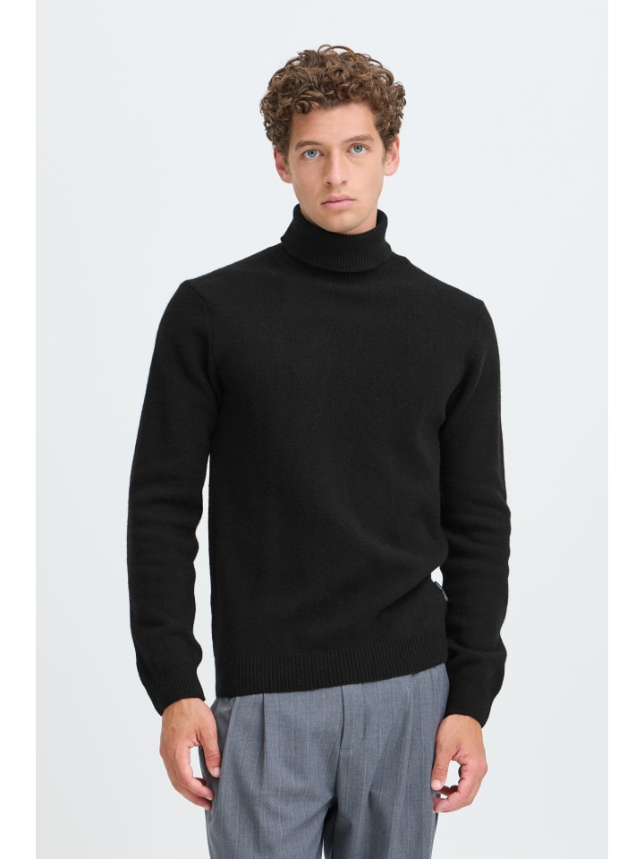 Rollkragenpullover CFKarl in Schwarz