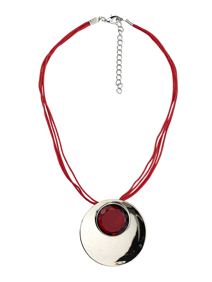 Kurze Kette " Salerno " in rot