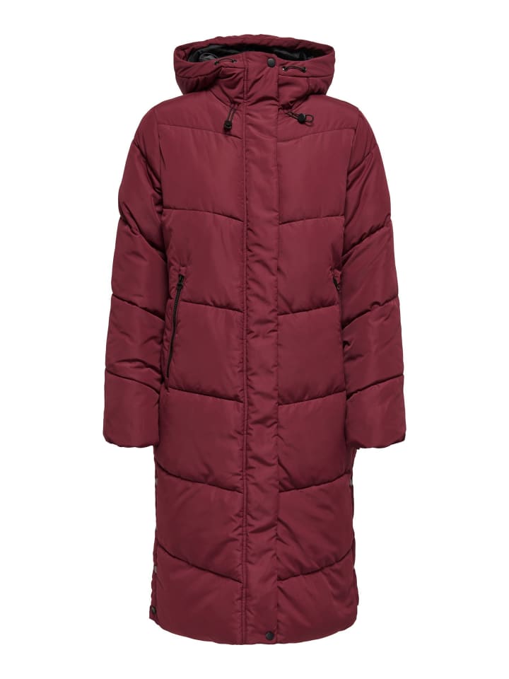 Daunenjacke in Cabernet