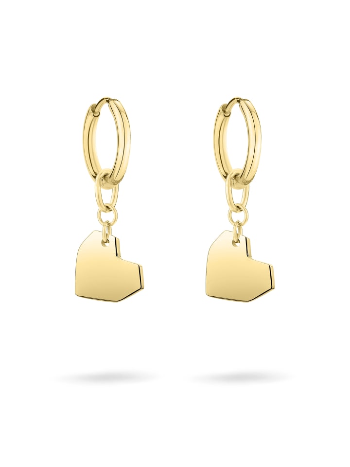Creolen Urban Heart in gold