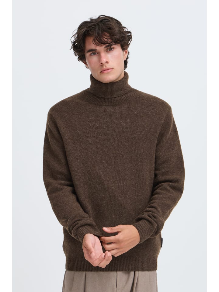 Rollkragenpullover CFKarl in Braun