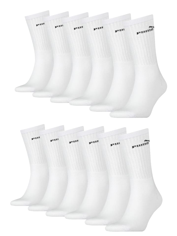 Socken CREW SOCK 12P in 300 - white