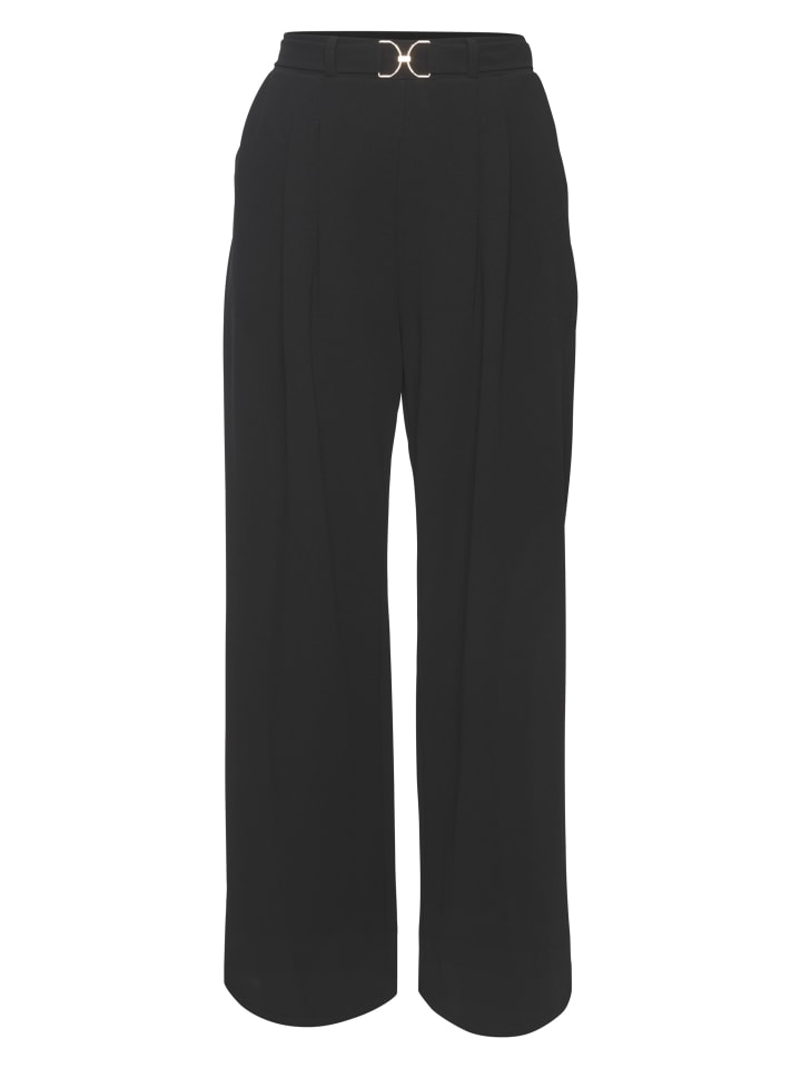 Schlupfhose in schwarz