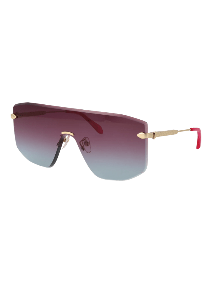 Unisex Sonnenbrillen Monolinse Gold