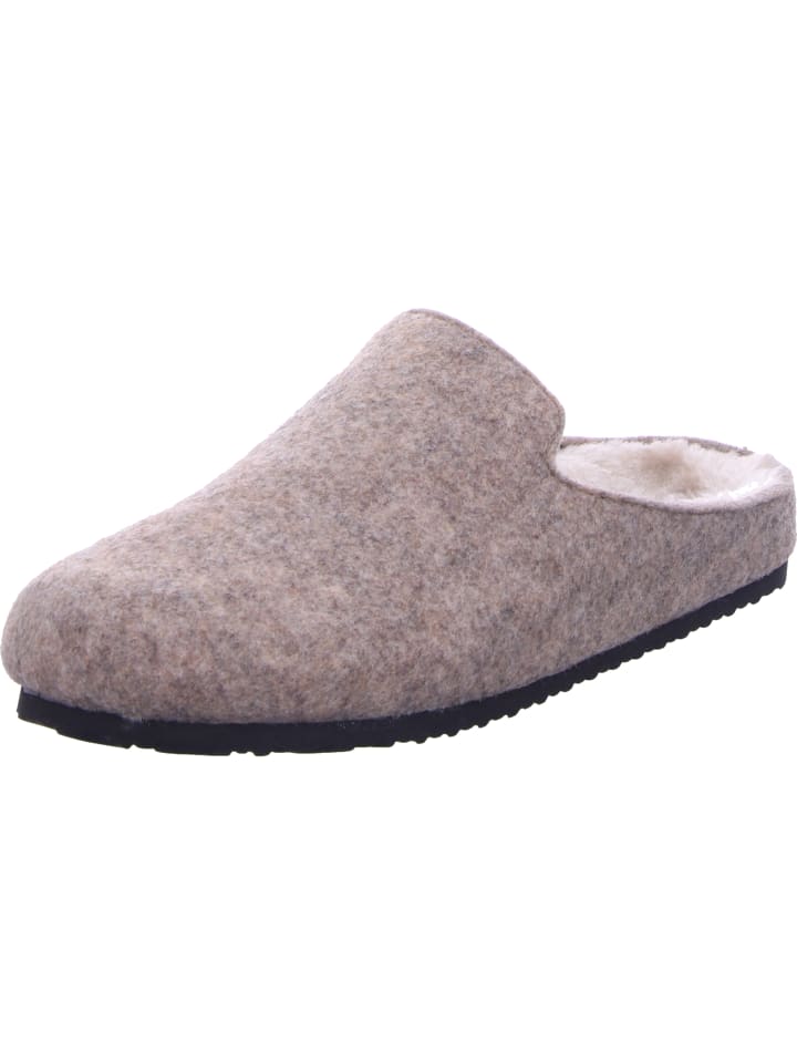 Pantoffel in beige