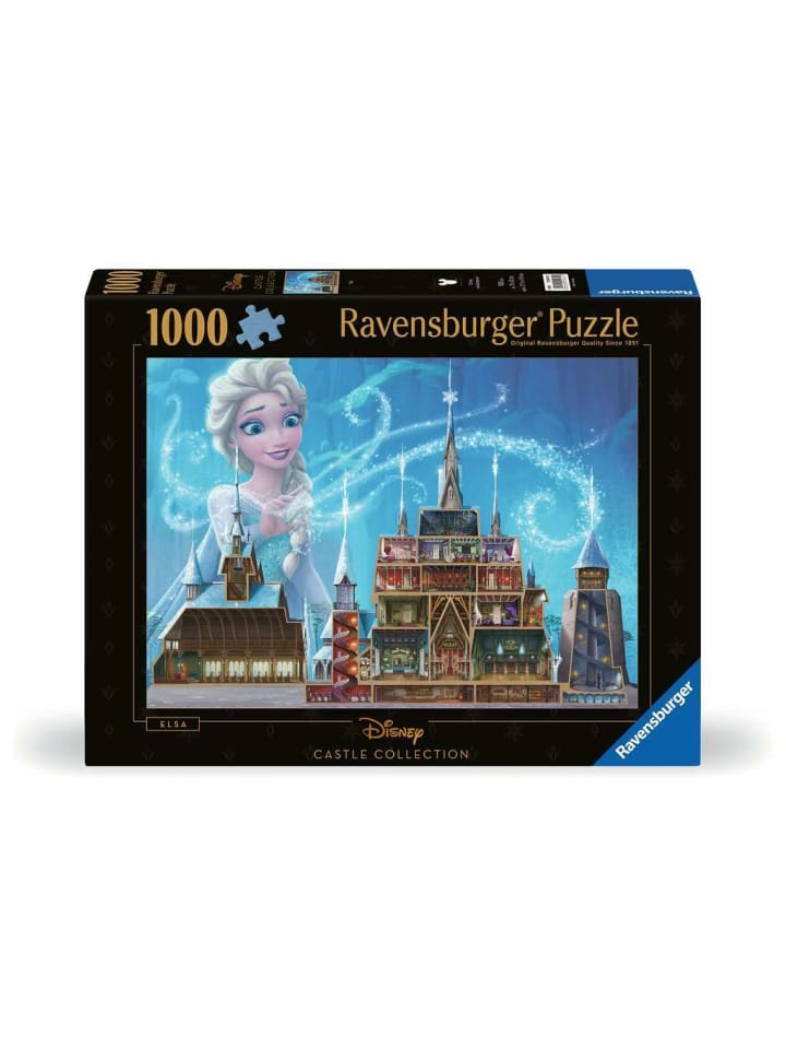 Ravensburger Puzzle 1.000 Teile Disney Castles: Elsa in bunt