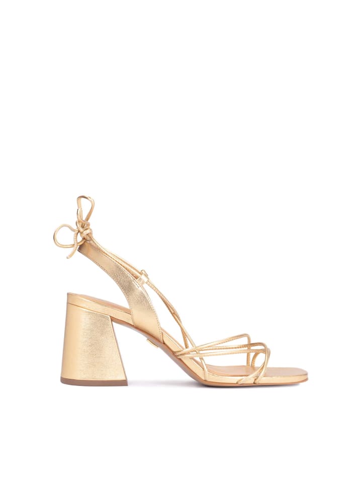 Sandaletten in Gold