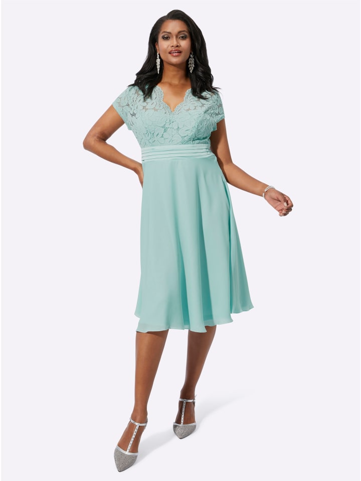 Cocktailkleid in kalkmint