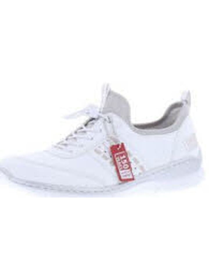 Slipper in weiss/rose/silver/pe